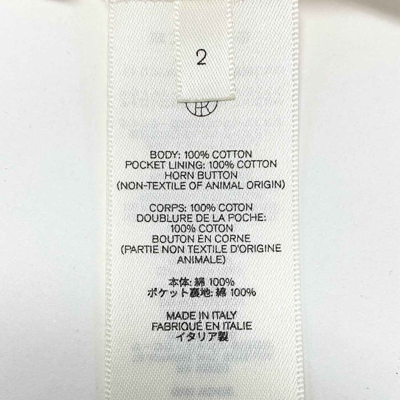 58c5 THE ROW ザロウ ワイドスラックスパンツ コットンパンツ ボトム 2サイズ ホワイト コットン100％ レディース 女性用u02t