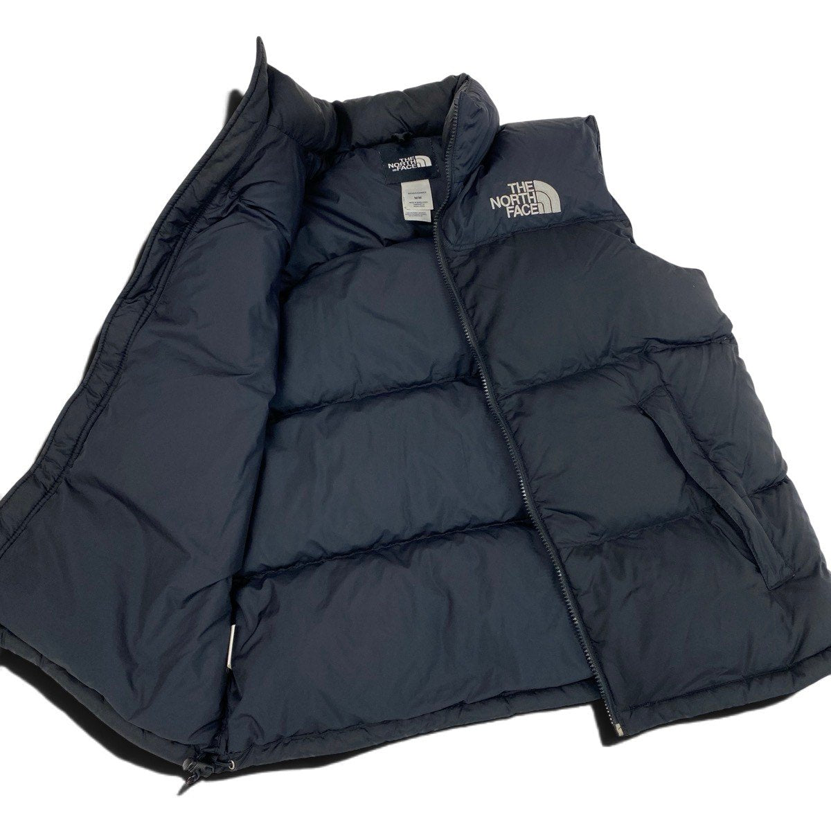 10j14 THE NORTH FACE ノースフェイス ヌプシダウンベスト 700フィル ND00359 サイズM ブラックt18r