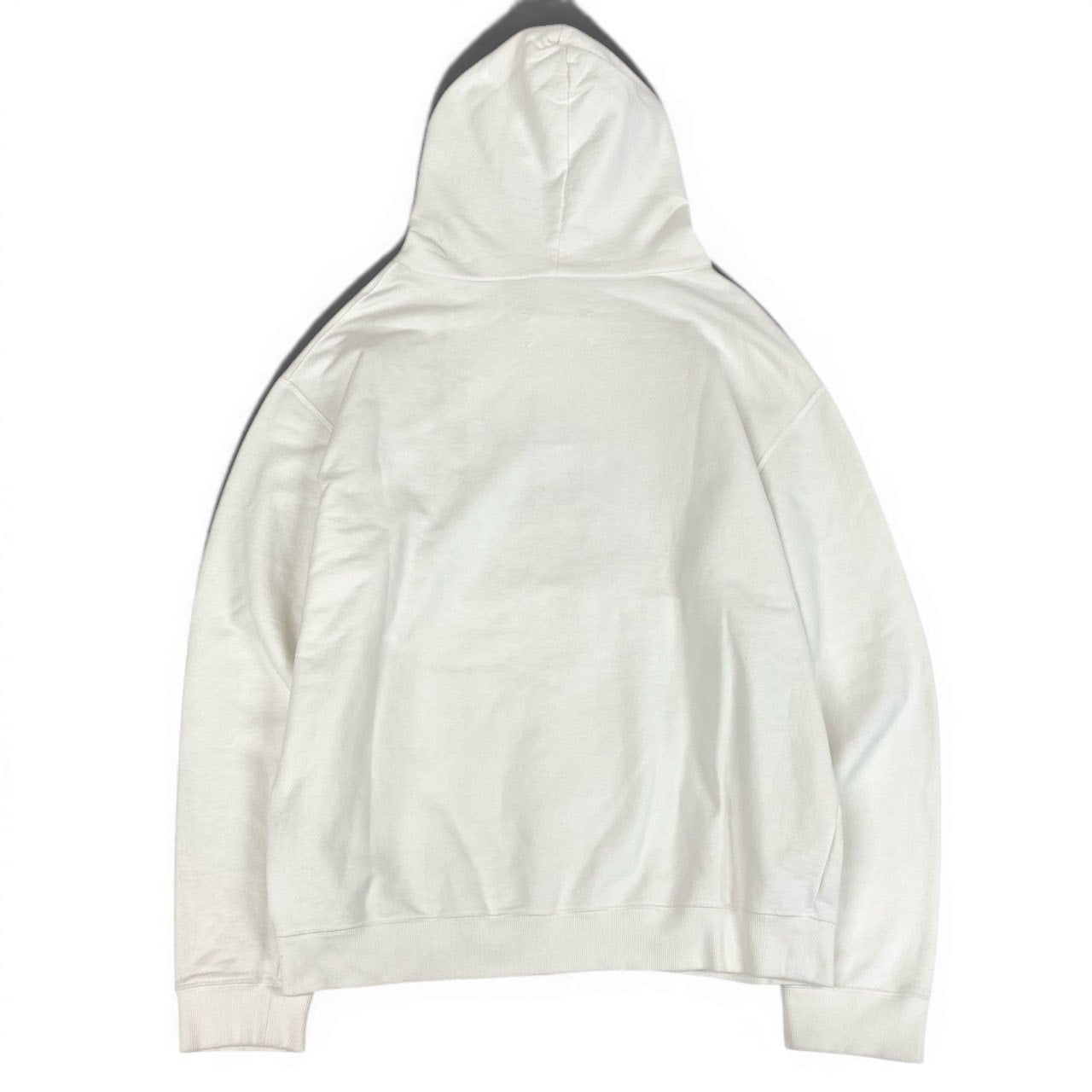 20a14 Maison Margiela メゾンマルジェラ ナンバーズロゴ スウェット パーカー フーディー S30GU0148  46 ホワイト コットン100％o07t