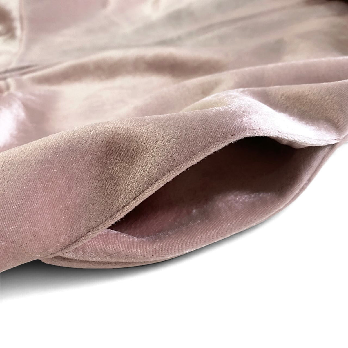 62j29 【極美品】 Rene ルネ 2024年 ベロア ボンディングワンピース パール装飾 36 ピンク レディースu02t