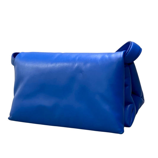 Ge16 MARNI マルニ ショルダーバッグ 3WAY PRISMA SMALL BAG ブルー レザー レディース 女性用k02i
