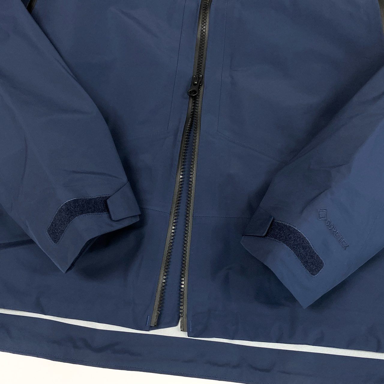 49L9 【美品】Marmot × SHIPS マーモット シップス ナイロンジャケット  SHELL JACKET GORE-TEX TSFMR209SP Lサイズ ネイビー ブラック ナイロン100％ メンズo07t