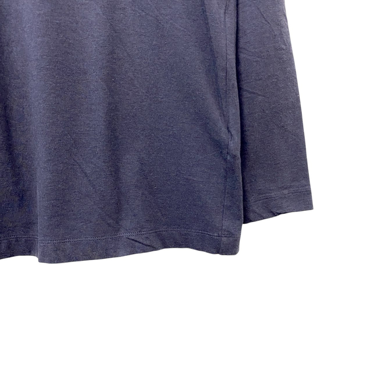 78b26 FABIANA FILIPPI ファビアナフィリッピ 長袖カットソー トップス イタリア製 Mサイズ ネイビー レディース 女性用u02t