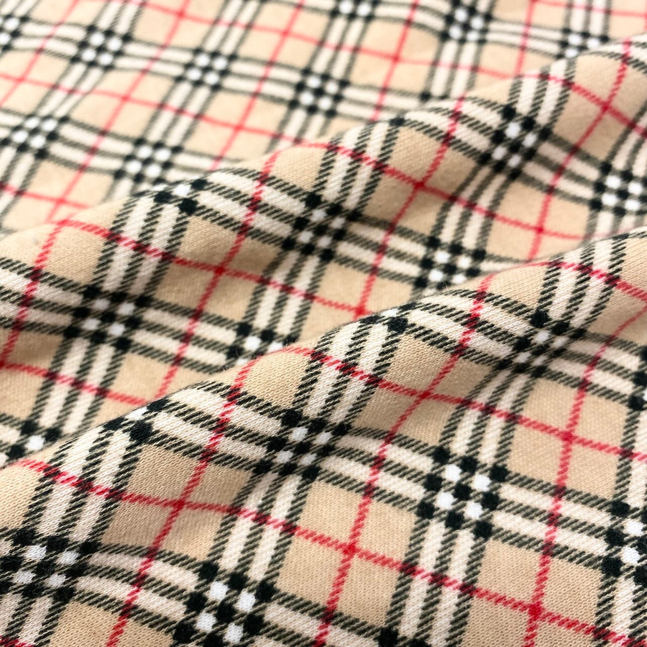 Sd22 BURBERRY バーバリー ロンドン 7分袖Tシャツ カットソー ノバチェック トップス Mサイズ ベージュ系 コットン100％ レディース 女性用u02t