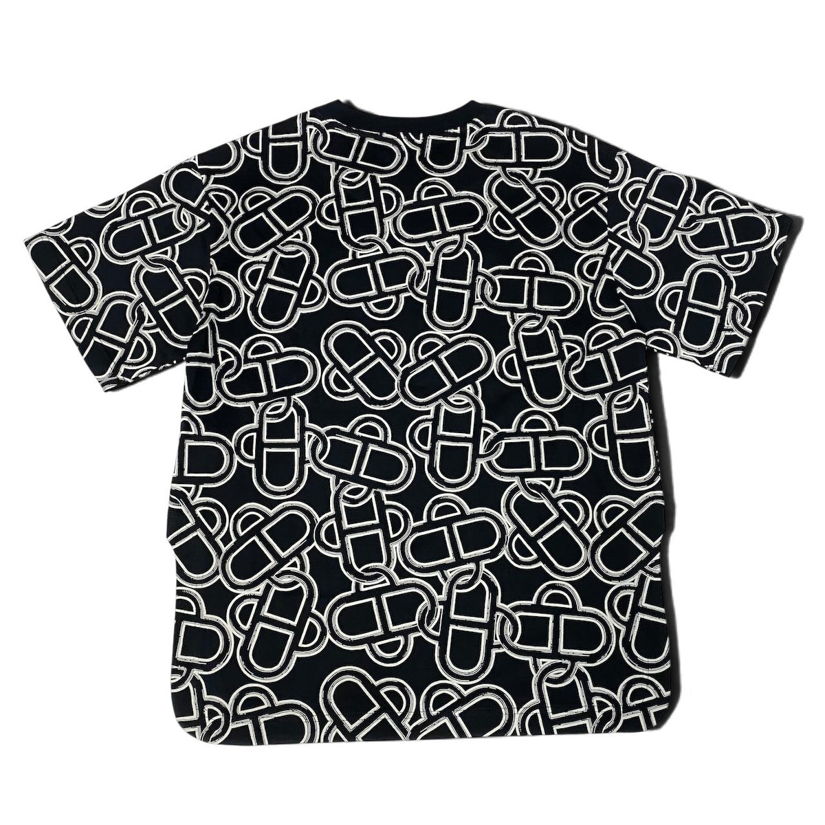 j29 【新品保管品】HERMES 2026年 マキシTシャツ マイヨンエケストル トップス 6H4625DG 34サイズ ブラック コットン100％ メンズ 男性用k02i