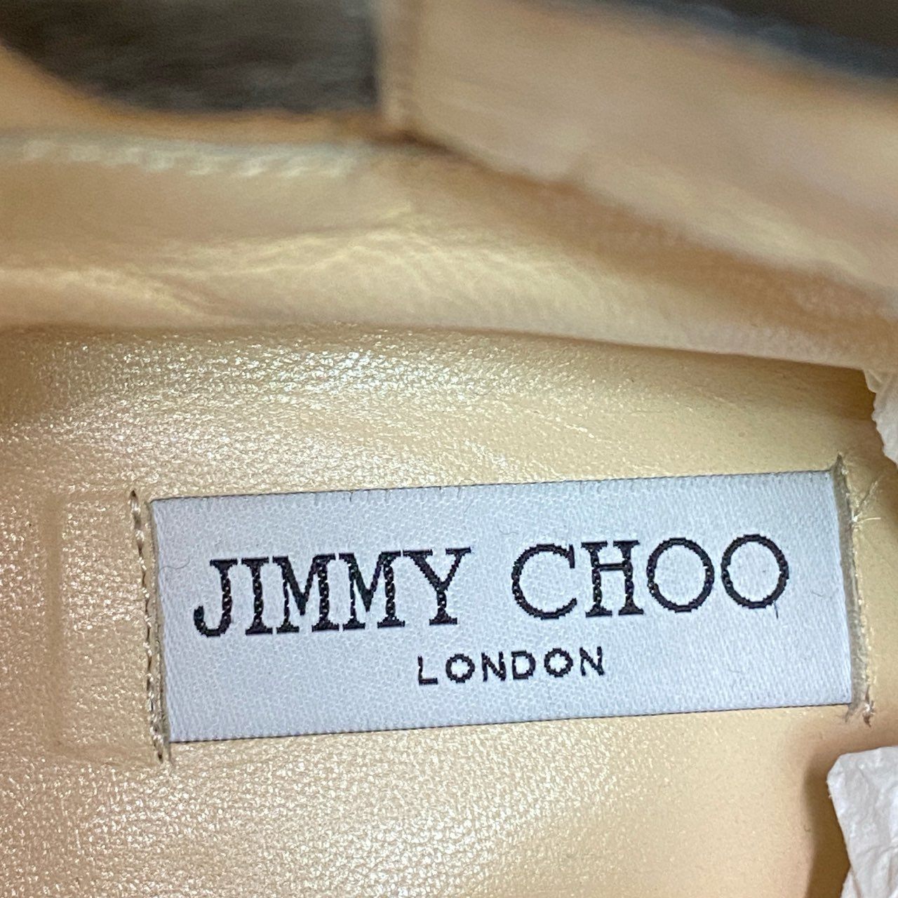 3d16 《美品》 JIMMY CHOO ジミーチュウ スタースタッズ バイカーブーツ 35 1/2 ブラック レザー シューズ イタリア製