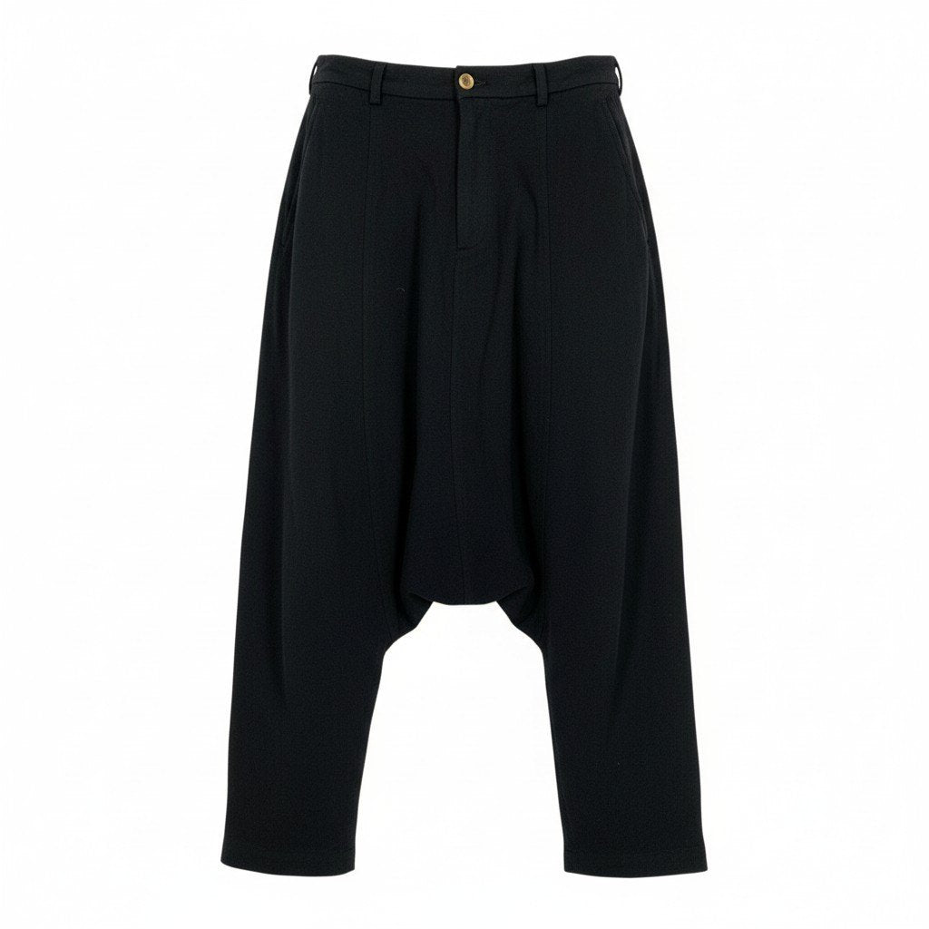 i11 COMME des GARCONS COMME des GARCONS AD2008 変形スラックス 定番 Sサイズ ブラック ポリエステル100％ レディース 女性用u02t