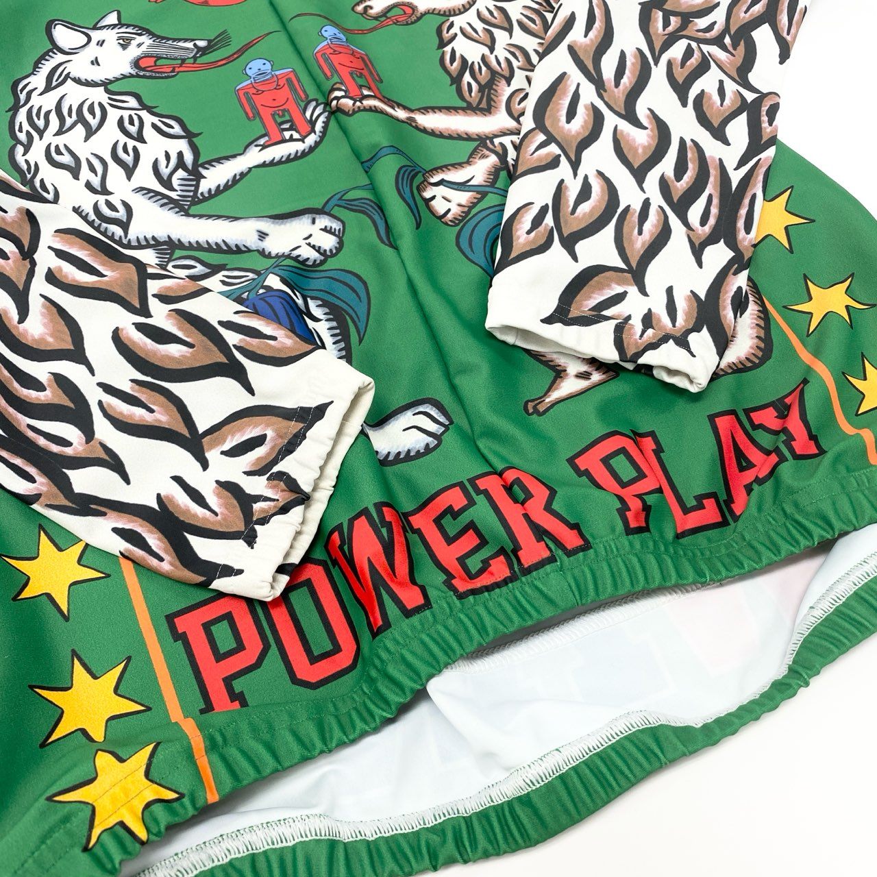 61k28 Walter Van Beirendonck ウォルターヴァンベイレンドンク サイクリングシャツ 長袖カットソー トップス M マルチカラー メンズ W＆LTu02t