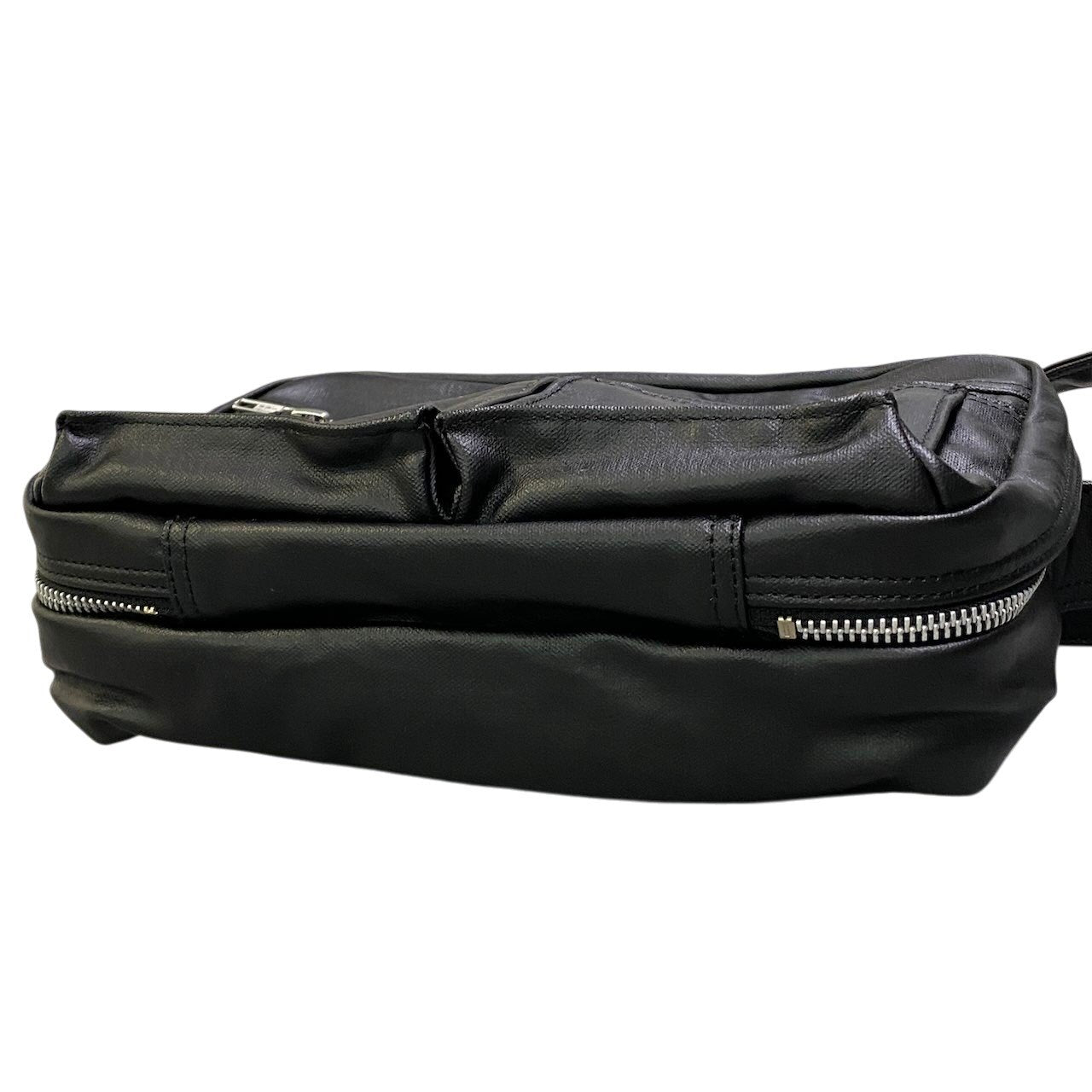 Be16 《美品》 PORTER ポーター FREE STYLE フリースタイル ショルダーバッグ 707-08211 ブラック 高密度キャンバス 吉田カバン YOSHIDAt18r