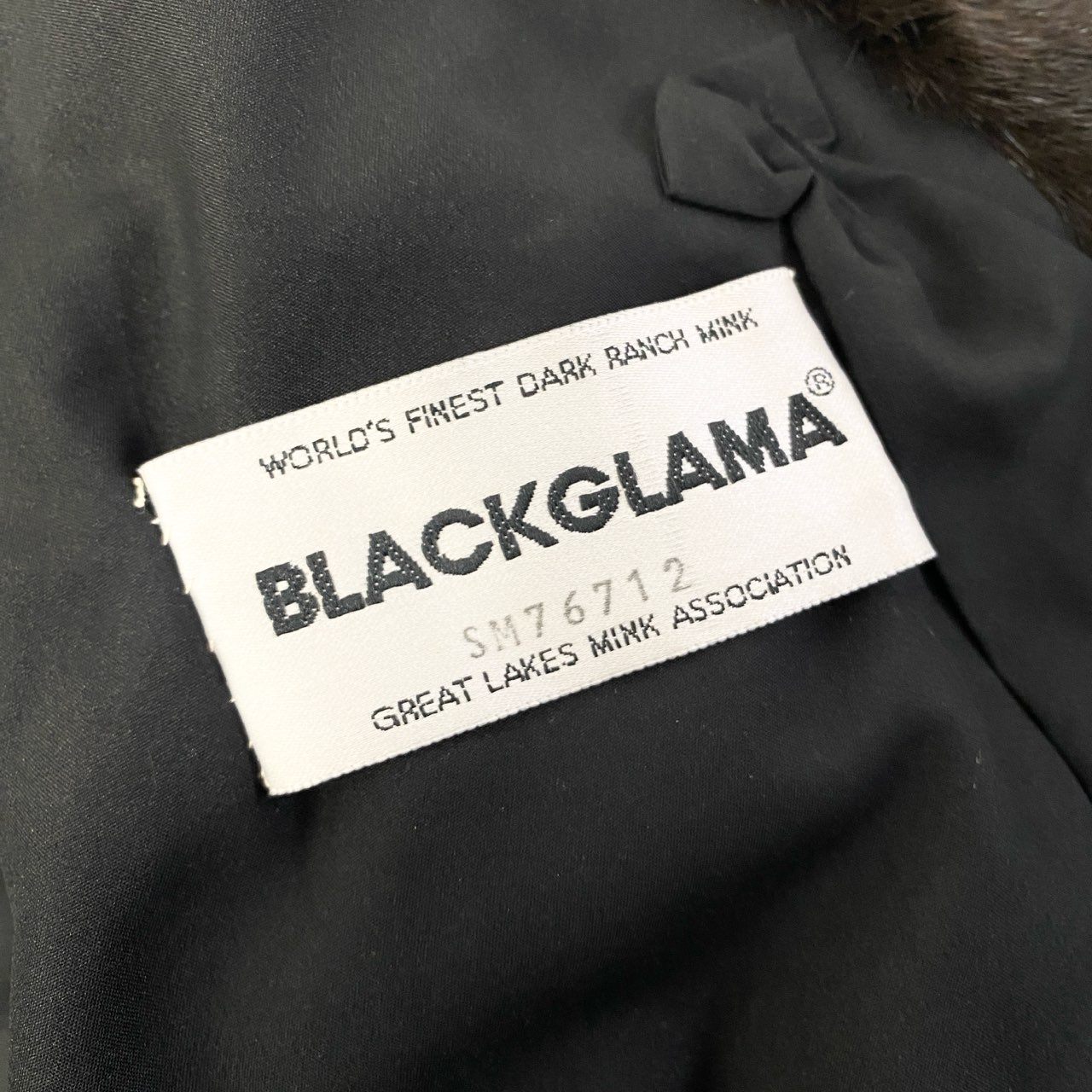 81a14 BLACKGLAMA ブラックグラマ デミバフミンク ミンクコート ロングコート 毛皮コート F ダークブラウン ミンクファー 身幅ゆったり 毛並み綺麗t18r