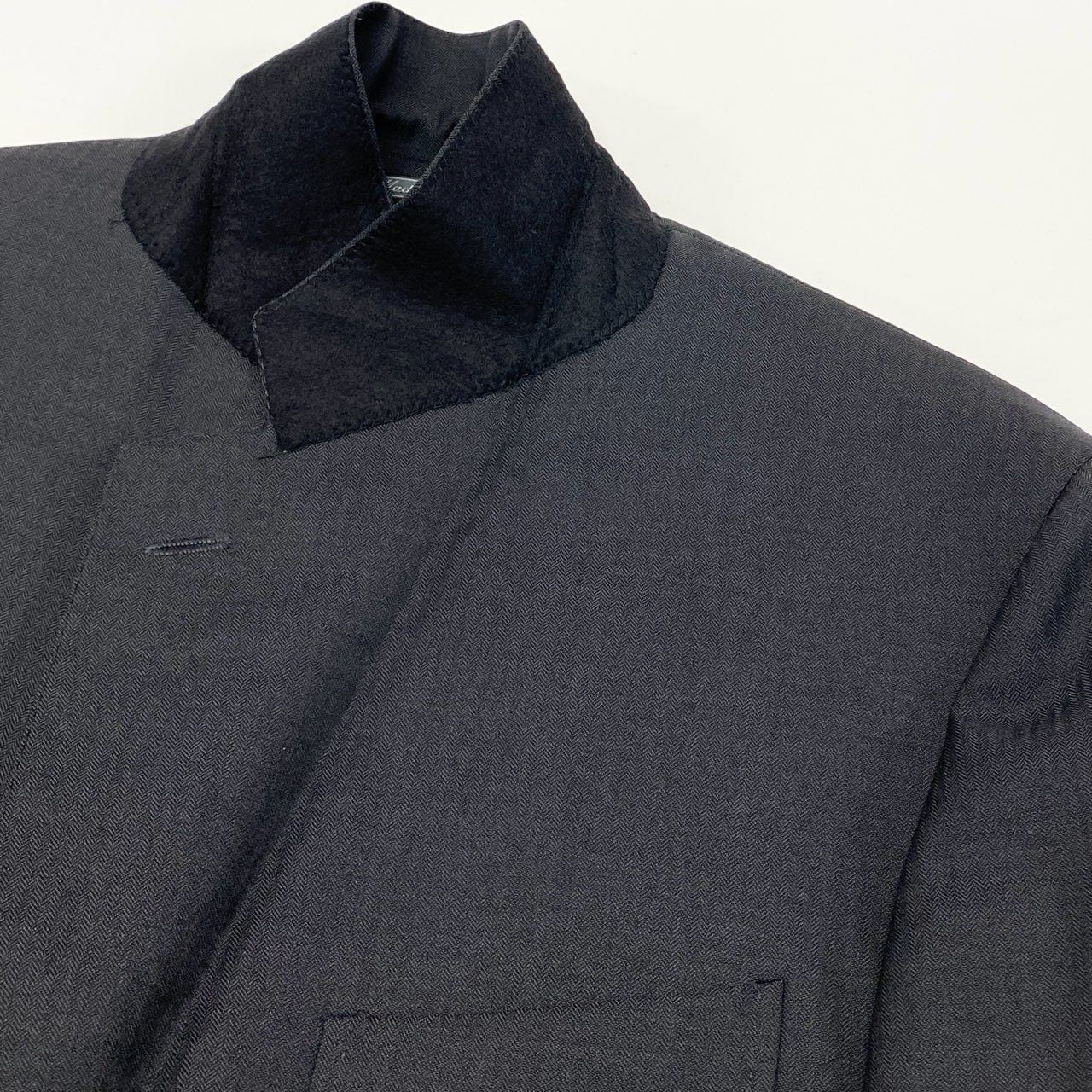 17k9 Salvatore Ferragamo サルヴァトーレ フェラガモ イタリア製 セットアップ スーツ ビジネス フォーマル ジャケット パンツ 48 ダークグレー ウール メンズo07t