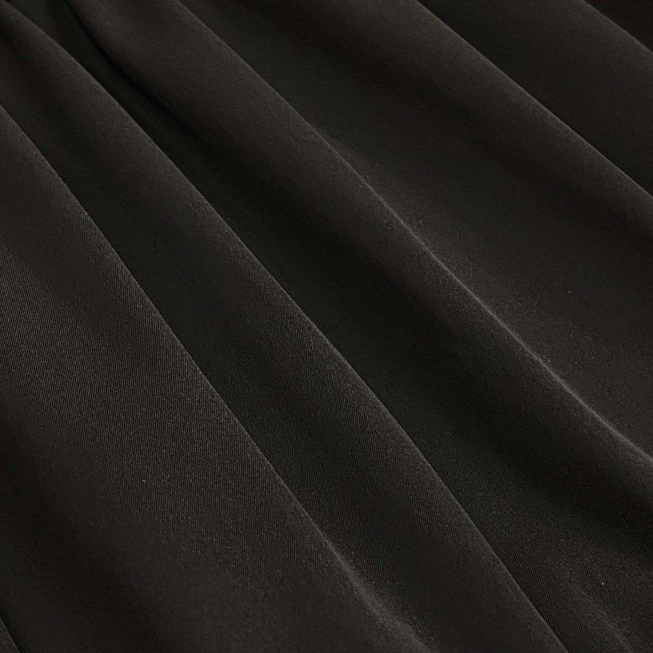 64k19 TOKUKO 1er VOL トクコプルミエヴォル 長袖シャツワンピース ロングワンピース 裾フリル レディース 女性用 ９ ブラック ポリエステル100％u02t