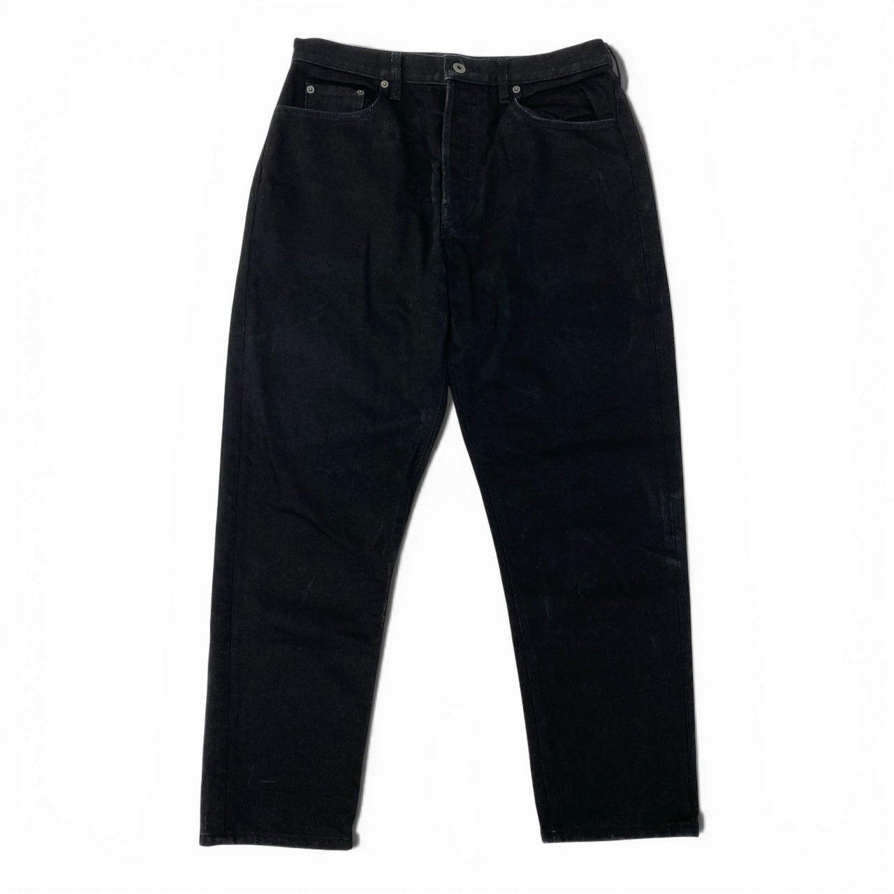 85a16 VALENTINO ヴァレンティノ 2099 ブラックデニム チノフィットパンツ サイズ34 Black Denim Pants ボトムスt18r