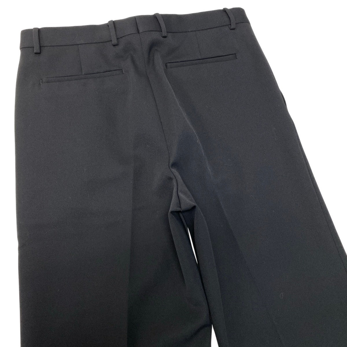 Eh10 【美品】 GUCCI グッチ 24-25AW スラックスパンツ ボトムス サイズ46 ブラック レディースo07t