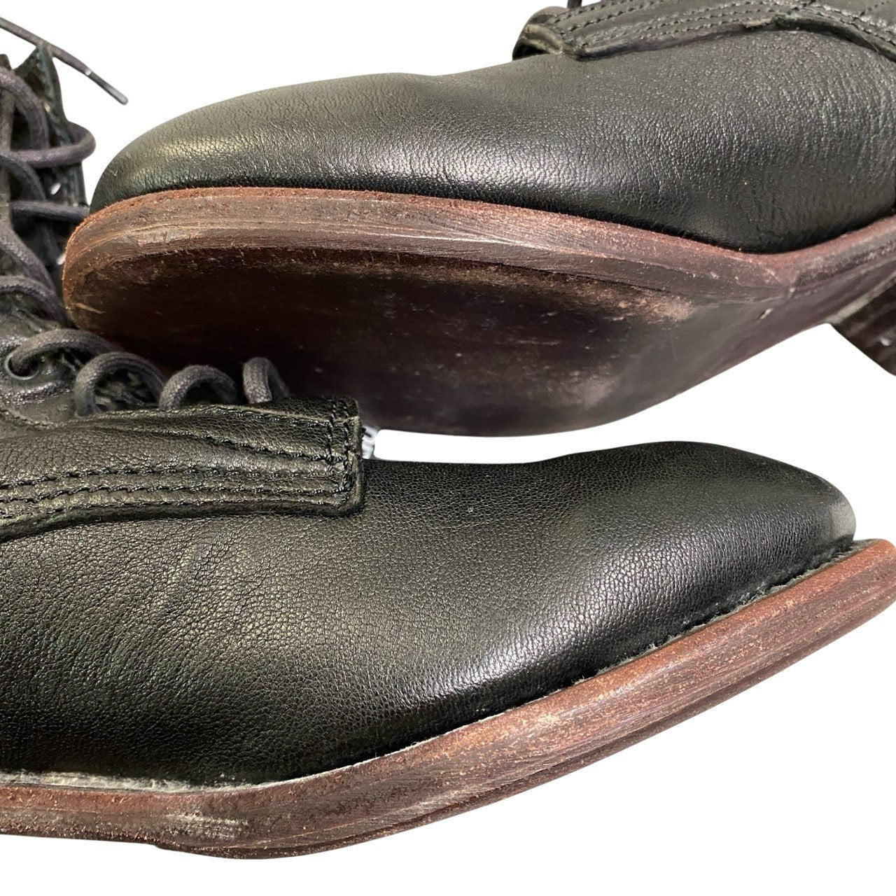 1a22 JULIUS ユリウス Back Zip Leather Boots バックジップレザーブーツ サイズ1 ブラック レザー タグ付属t18r