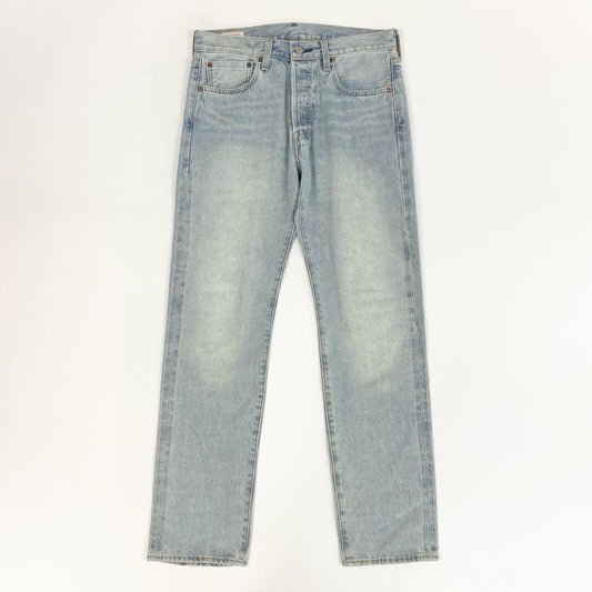 26i30 《美品》LEVI'S PREMIUM リーバイス プレミアム セルビッジデニム ジーンズ パンツ 赤耳 ボタンフライ  501 005013398 W31 L32 ライトインディゴ メンズo07t