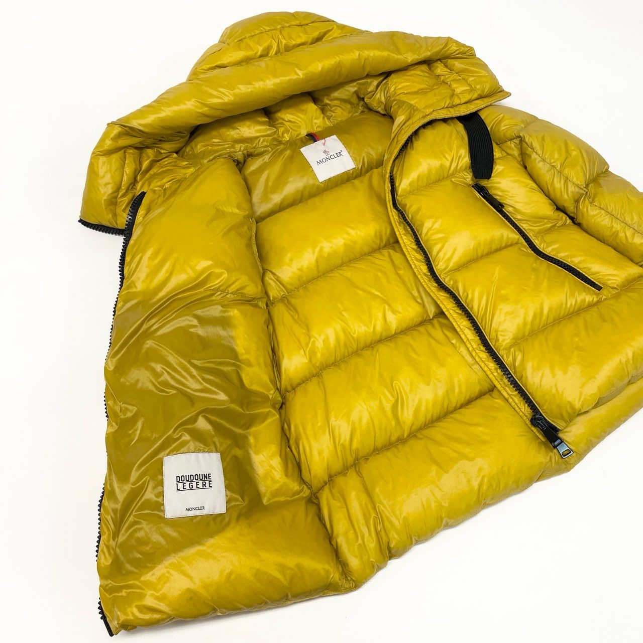 59k1 MONCLER モンクレール SERIN セリン ダウンジャケット ルーマニア製 D20934637349 0 イエロー ナイロン メンズo07t