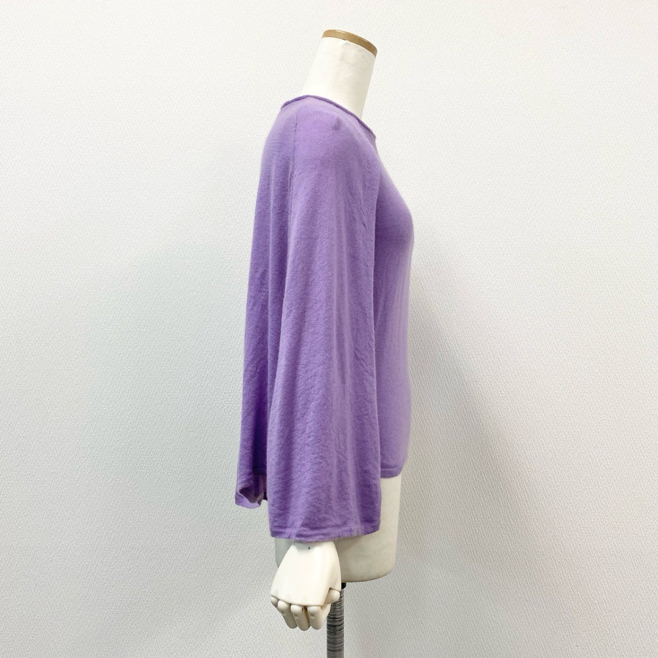 83f20 MYLAN Tokyo マイラントーキョー ケープカシミアニット カシミヤニット 総カシミア ニットケープ ポンチョ レディース 女性用 MY15AW-KR001 パープル カシミヤ100％