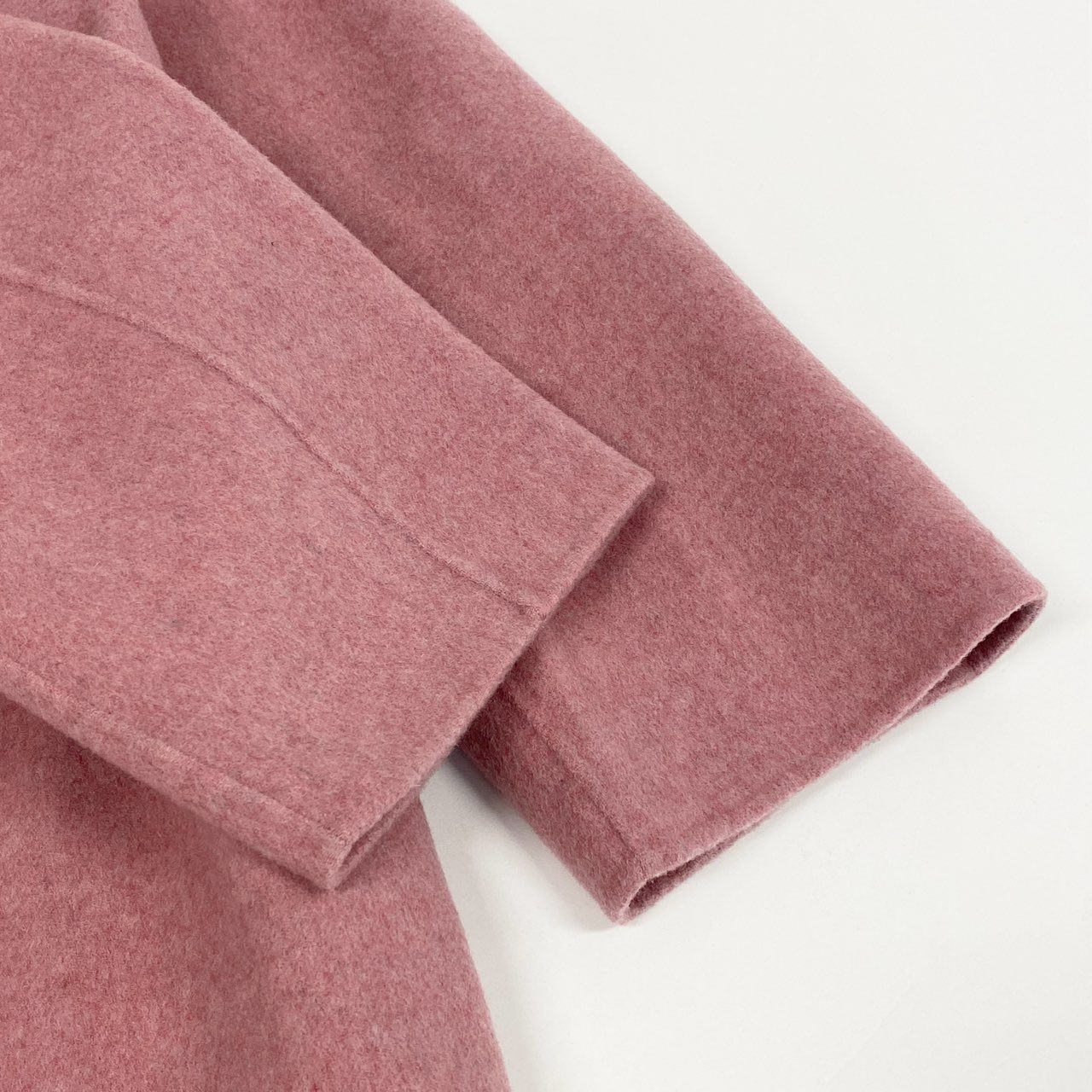 2L12 《美品》 Theory セオリー ウールカシミヤ ダブルフェイスコート COLLAR COAT NEW DIVIDE LUXE S ピンク レディース 女性用u02t