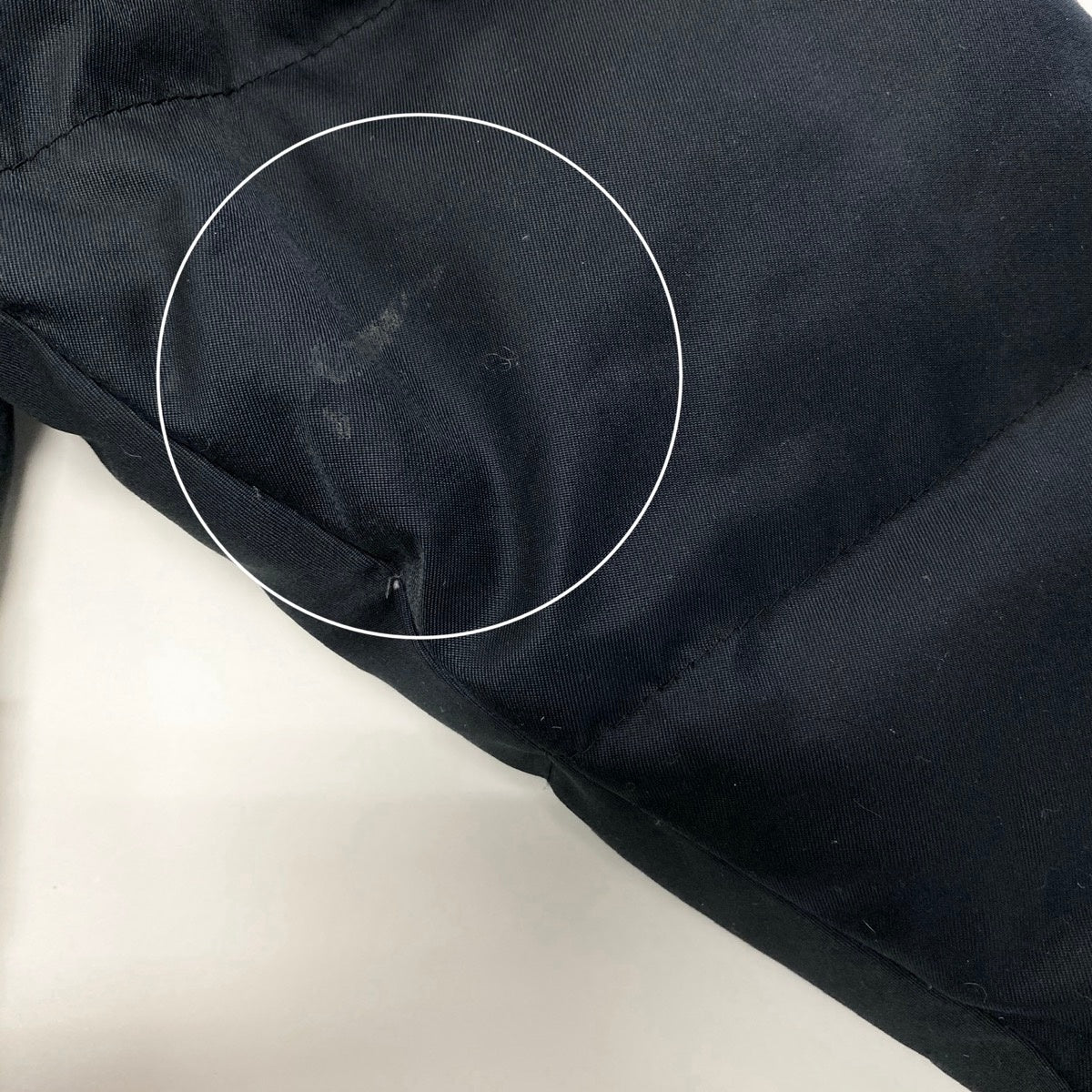 46h19 GIVENCHY ジバンシー ダウンコート 金ボタン 天然羽毛100％ ロングコート ジップアップ GSL4614-6 M ブラック レディース 女性用u02t