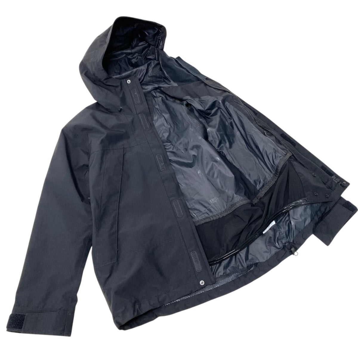 3j19 《美品》 THE NORTH FACE ノースフェイス Mountain Jacket マウンテンジャケット NP62510 サイズS ブラック GORE-TEX アウトドアt18r
