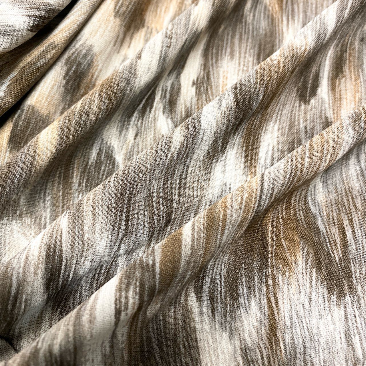 31b6 LEONARD レオナール チュニック ワンピース ウエストマーク レオパード  3 ベージュ シルク100％ レディース 女性用u02t