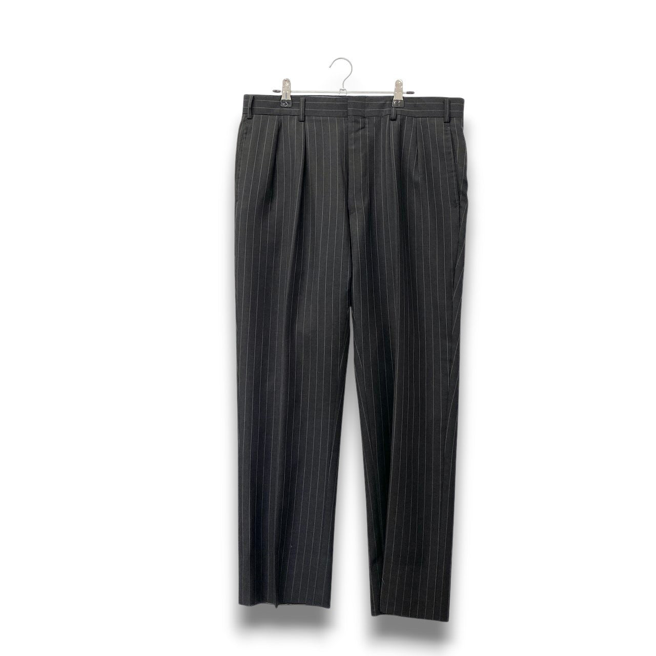 81c26 BURBERRY バーバリー セットアップスーツ テーラードジャケット ストライプ メンズ 男性用 BBD42-201-08 96-86-170AB5 ダークグレーo07t