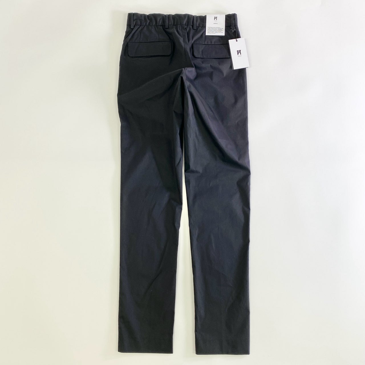 68j10 ③《未使用》 PT TORINO ピーティートリノ LAMDA Active アクティブ PANTALONES CARGO ストレッチパンツ 42 ブラック ACTIVE TECHNO タグ付