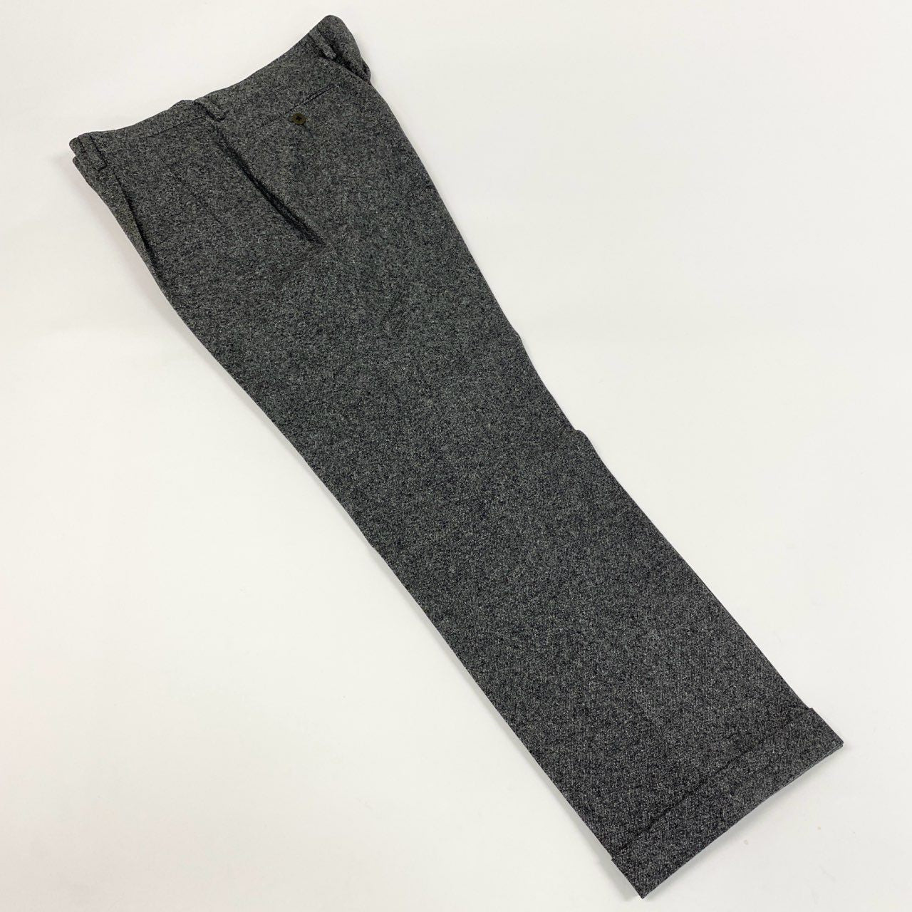 4a4 【タグ付き】SOVEREIGN ソブリン ユナイテッドアローズ DORMEUIL スーツセットアップ ツイード テーラードジャケット スラックス 52サイズ グレー系 ウール100％ メンズ 男性用u02t