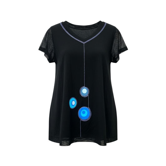 59b17 TOKUKO 1er VOL トクコプルミエヴォル 半袖 チュニック ワンピース ドレス ストレッチ レース切替 9 ブラック 画像参照 レディースo07t