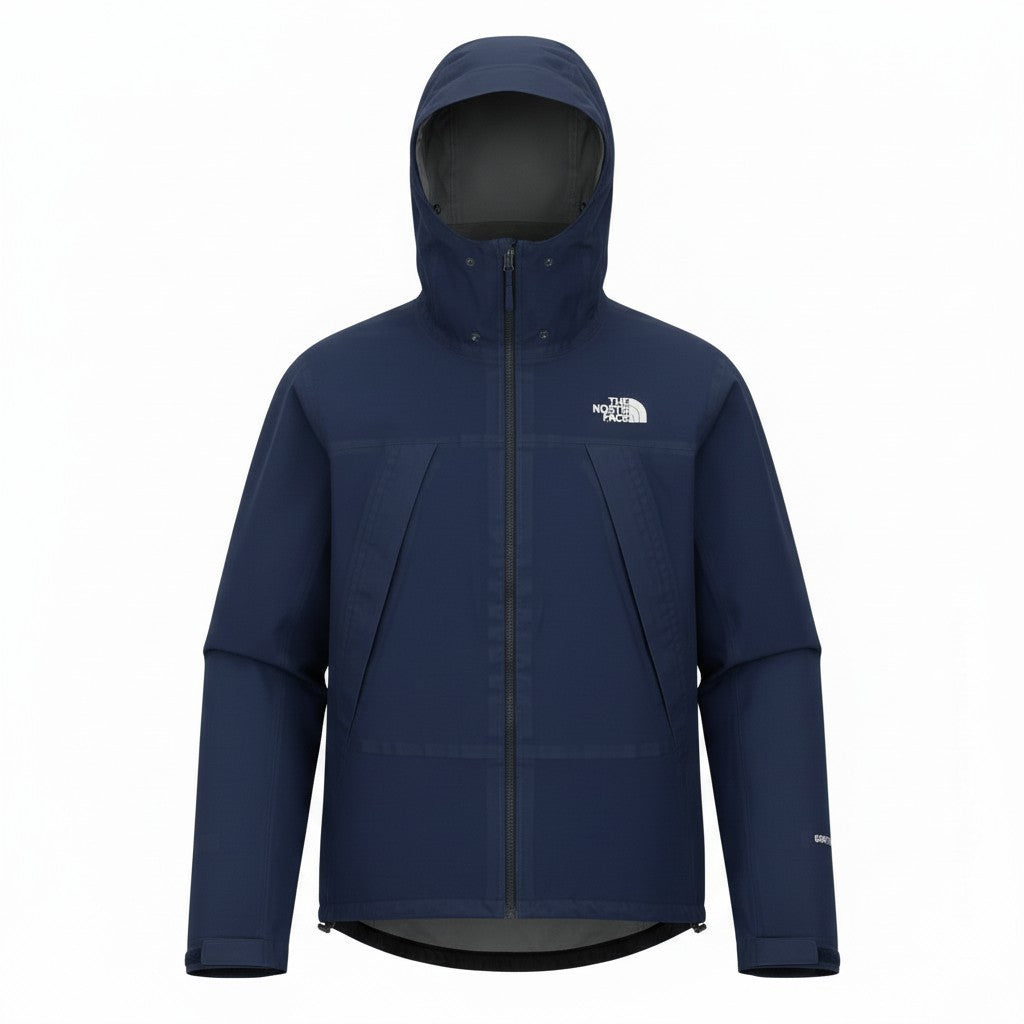 59c19 THE NORTH FACE ザノースフェイス クライムライトジャケット GORE-TEX素材 防水 軽量 アウトドア メンズ 男性用 M ネイビー ナイロン100％u02t