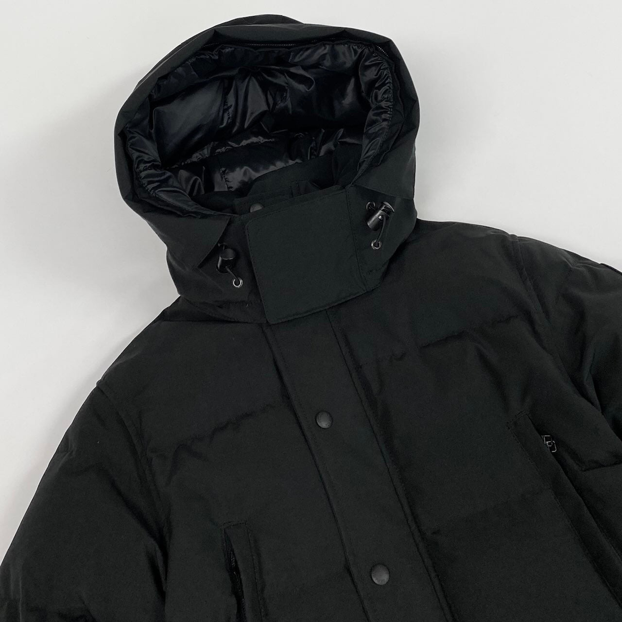 41e14 《美品》 CANADA GOOSE カナダグース ウィンダムパーカー ブラックレーベル 3808MB サイズS ブラック ダウンジャケット Black Labelt18r