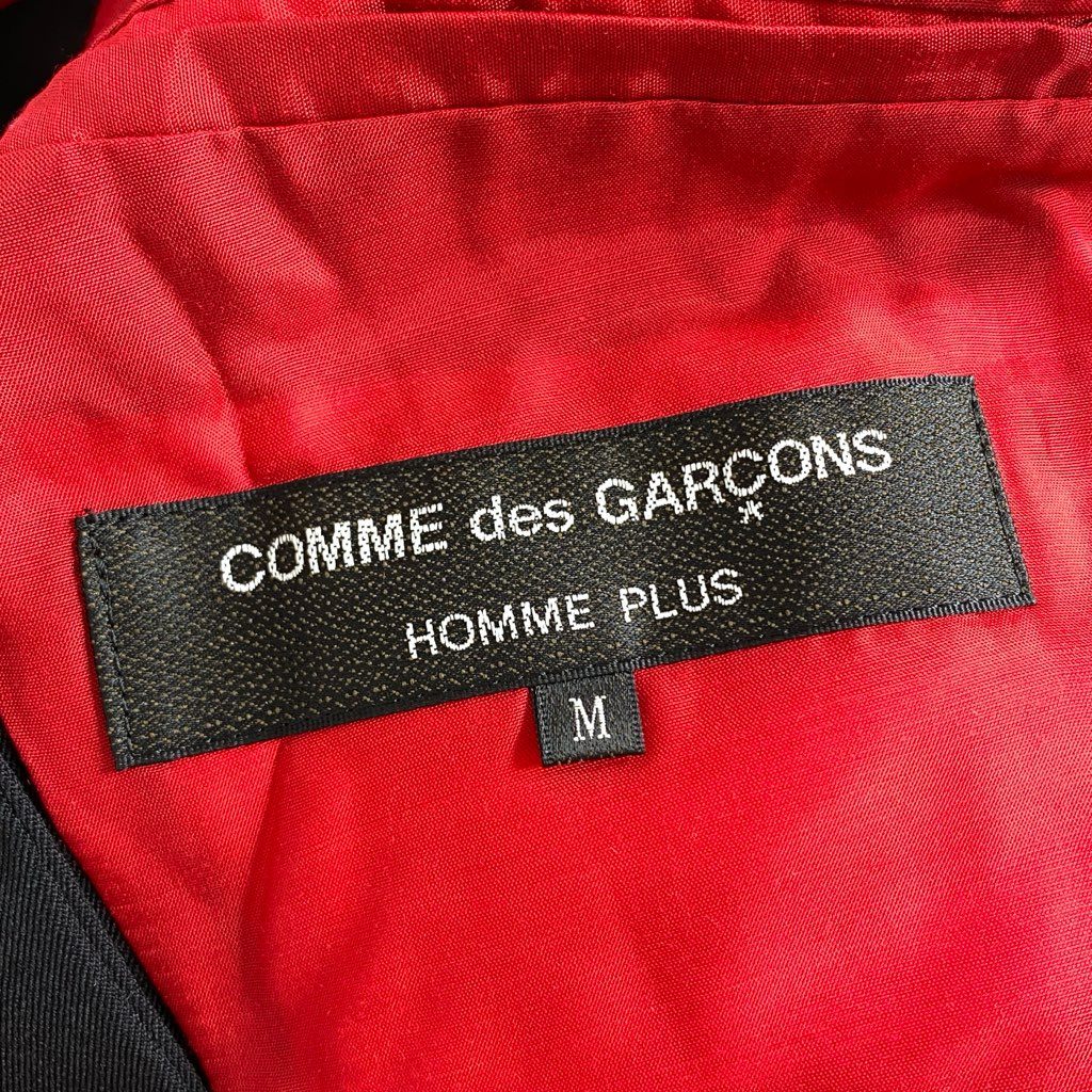 21g9 【タグ付き】COMME des GARCONS HOMME PLUS コムデギャルソンオムプリュス AD2016 スタッズジャケット 再構築 テーラードジャケット サイズM メンズ