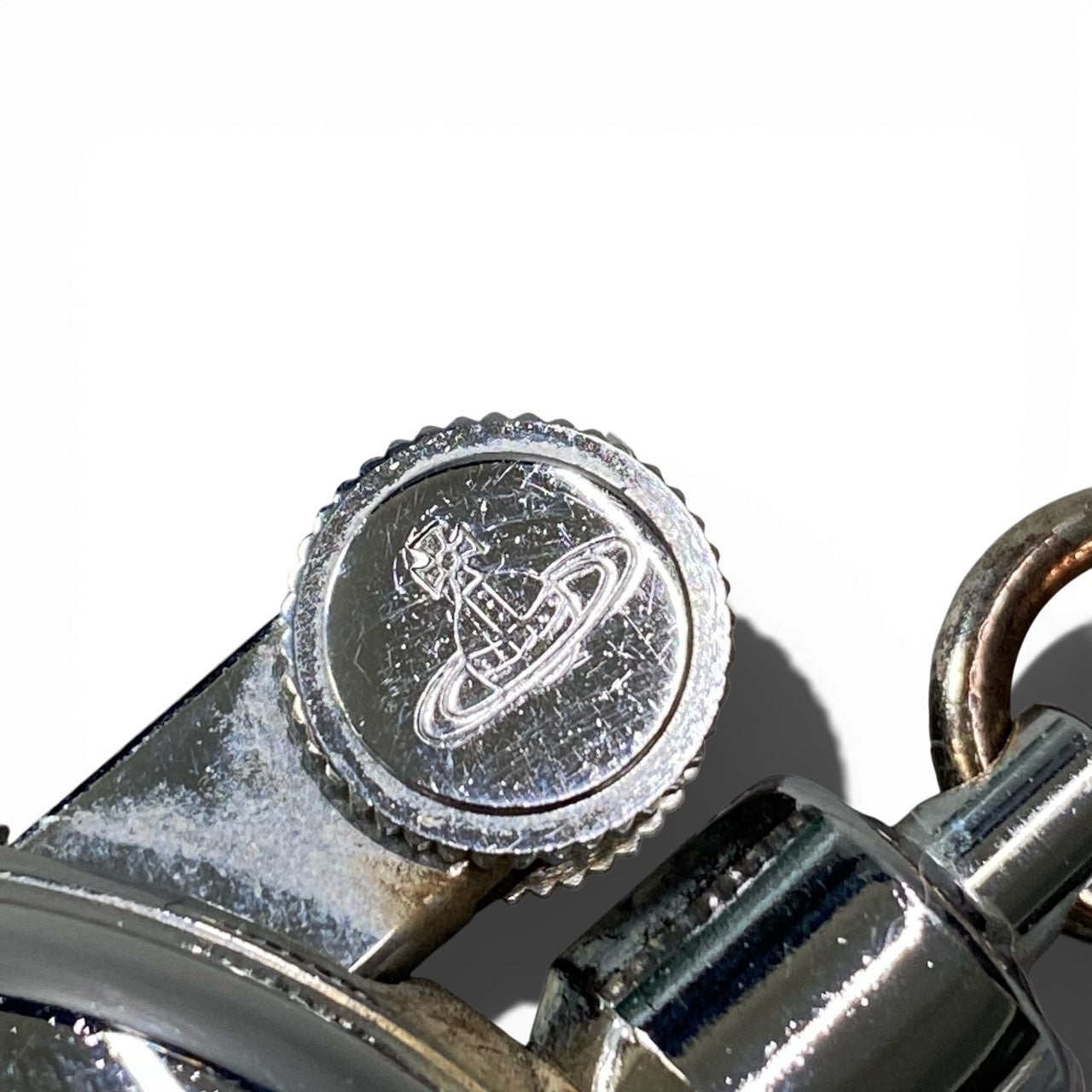b2 Vivienne Westwood ヴィヴィアンウエストウッド ORB メタルオーブライター ネックレス メタリック 廃盤 火花〇t18r
