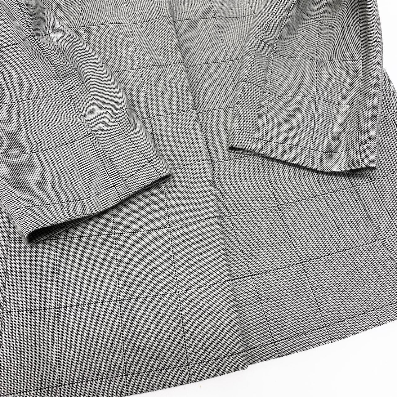 78d9 Burberrys バーバリーズ ヴィンテージ チェックジャケット サイズ42 グレー Vintage Check Jackett18r