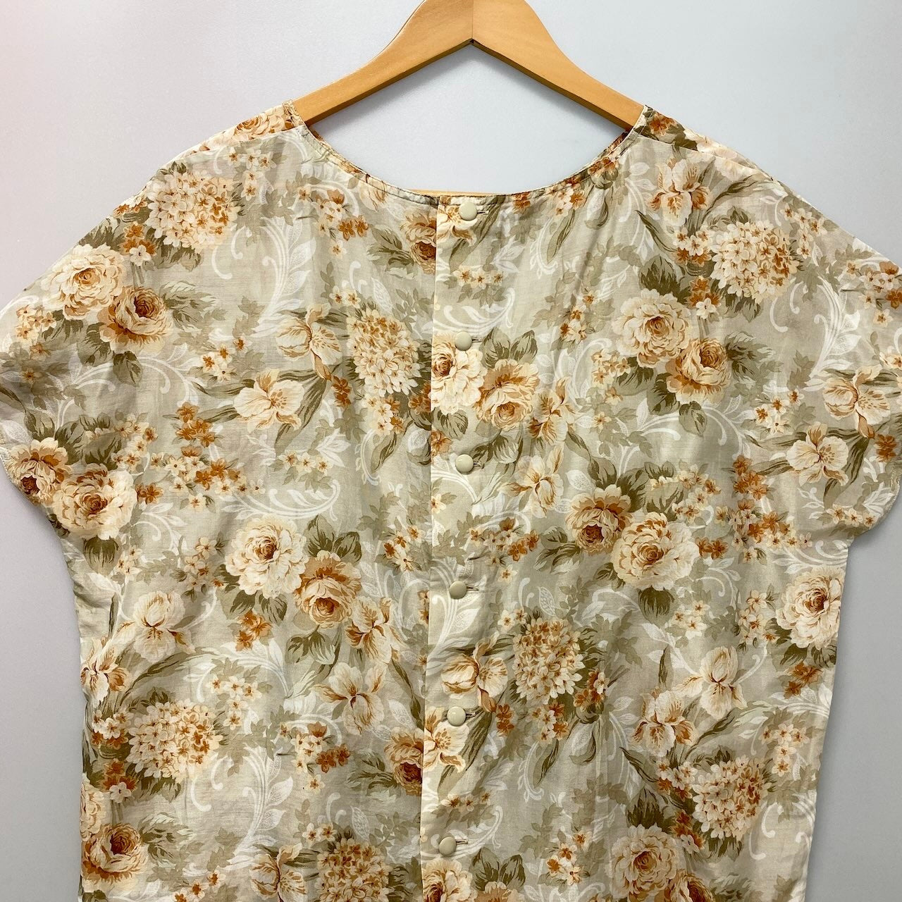 72e15 Christian Dior クリスチャンディオール フラワープリント ダブルブレストジャケット 半袖シャツ 2点セット 薄手 花柄 サイズL マルチカラー コットンシルク レディース 女性用u02t