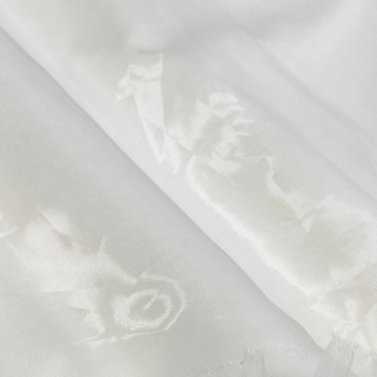 Ag10 【美品タグ付】 COMME des GARCONS コムデギャルソン noir kei ninomiya 2025年 チュールフリルTシャツ サイズXS ホワイト レディースk02i