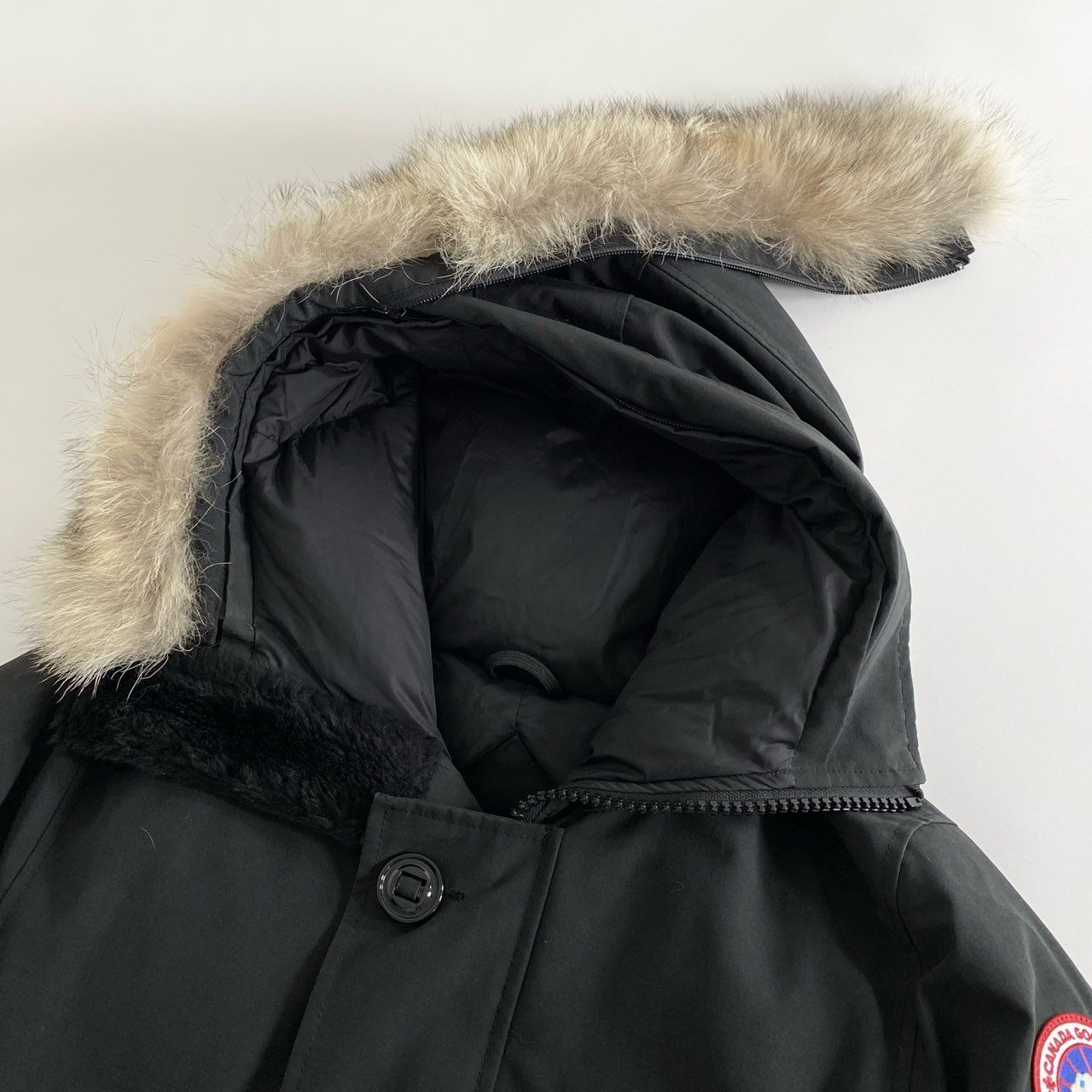 88i27 CANADA GOOSE カナダグース Jasper Parka ジャスパー ダウンコート ダウンジャケット 3438JM サイズXS ブラック メンズ