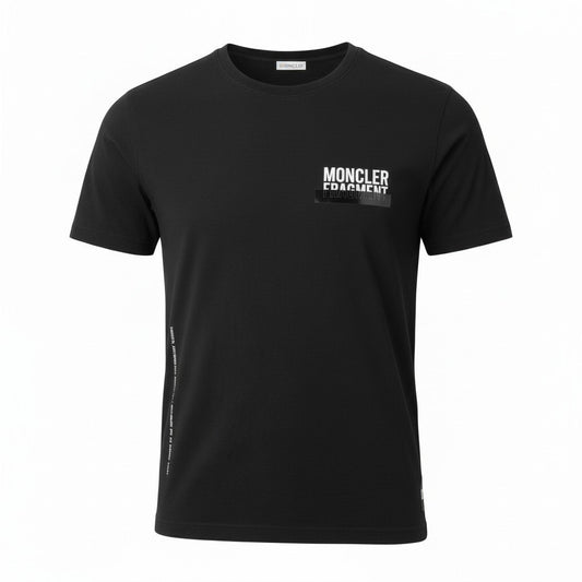58c5 MONCLER モンクレール フラグメント マグリア Tシャツ 半袖Tシャツ E109U8000550 Mサイズ ブラック コットン100％ メンズ 男性用u02t