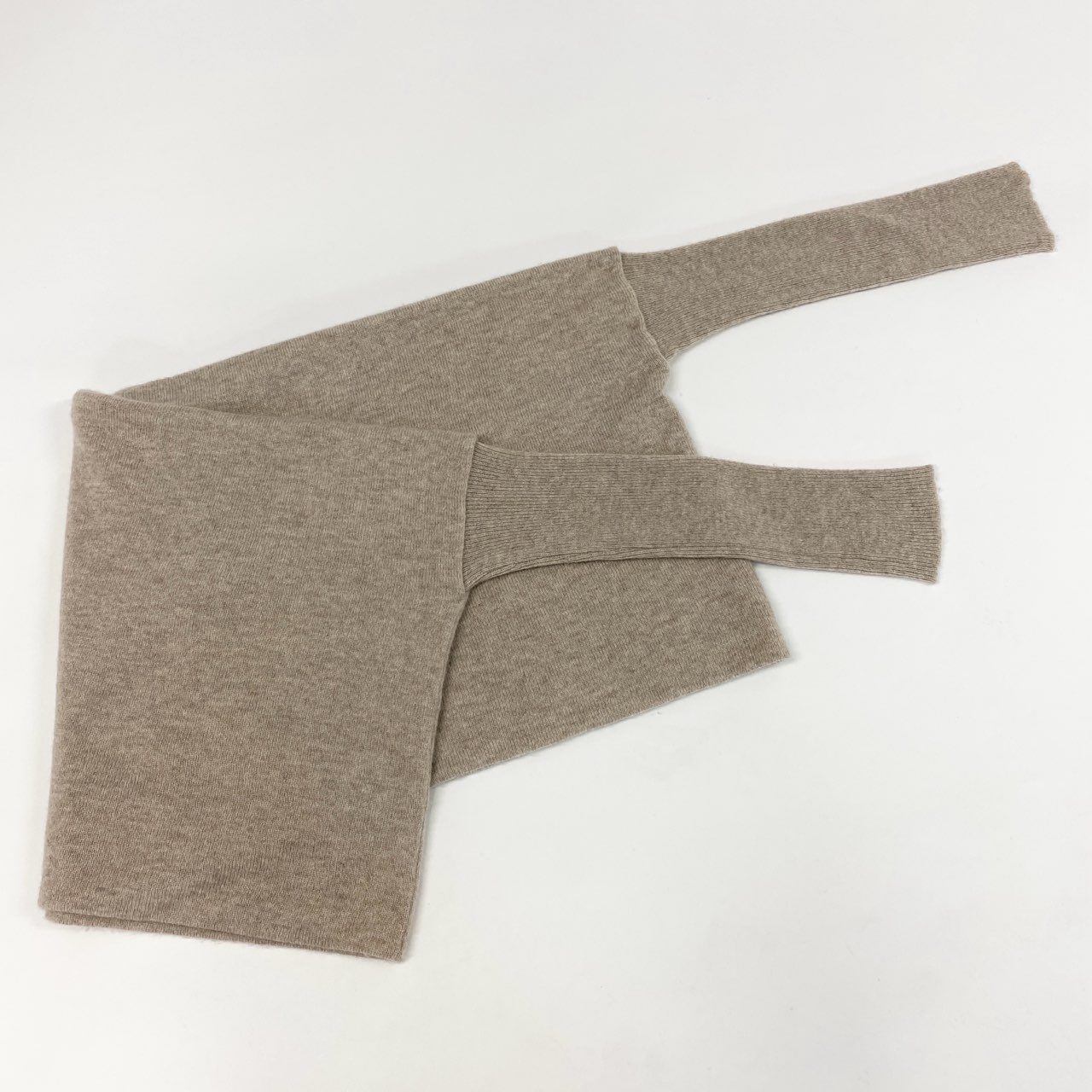 52d18 《新品タグ付き》 FOXEY フォクシー マシュマロボレロ ニットカーディガン トップス 33578 サイズF ベージュ系 カシミヤ100％ レディース 日本製