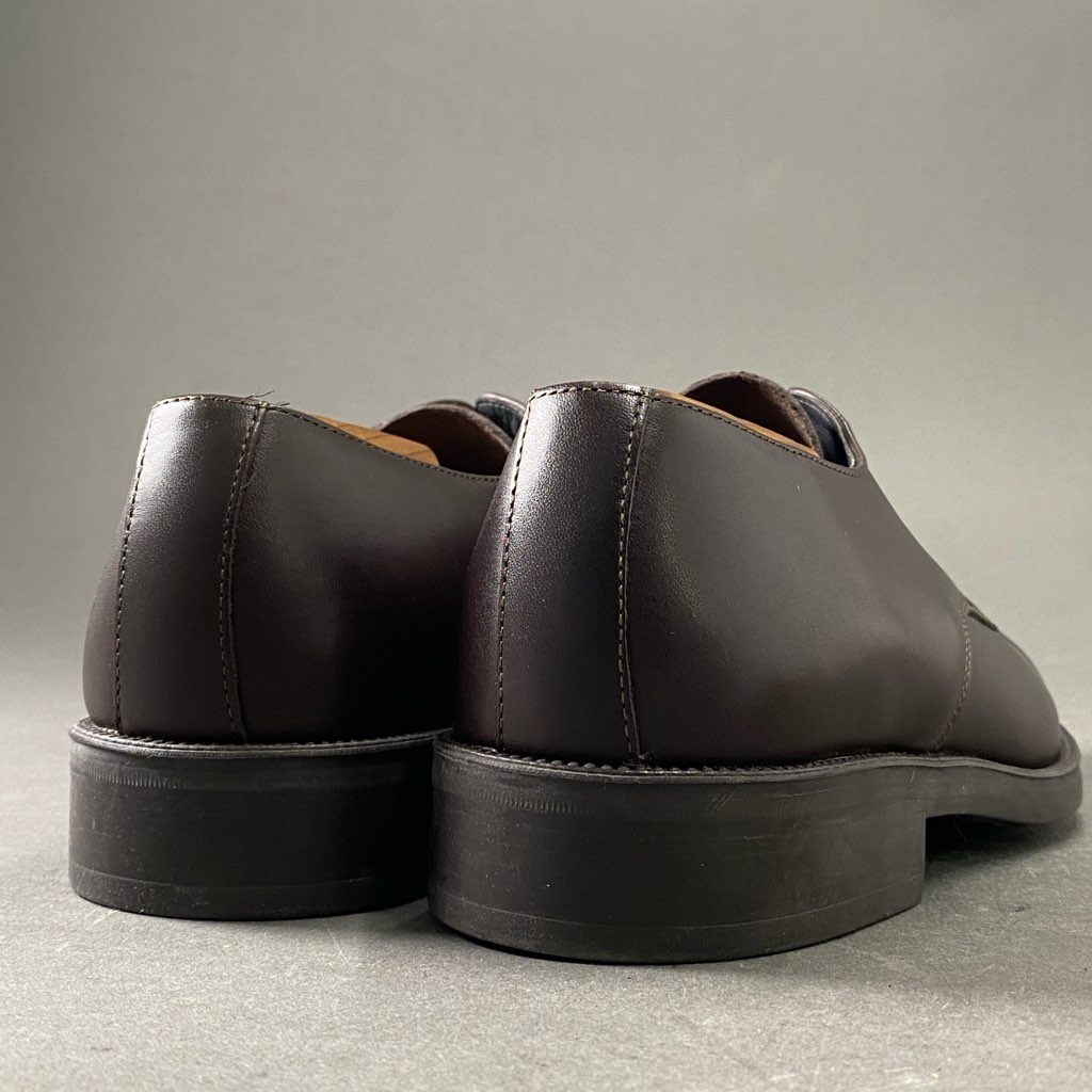 3f14 《美品》 KLEMAN クレマン PASTAN パスタン POSTMAN SHOES ポストマンシューズ 42 ブラウン レザー フランス製