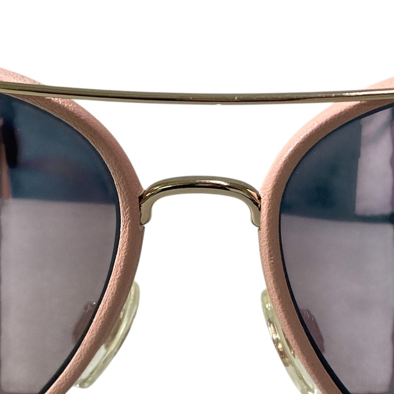 《極美品》 CHANEL シャネル パイロットシェイプ チェーン ティアドロップ サングラス Coco Mark Side Chain Pilot Sunglasses 4219-Q 59□14 ピンク ケース クロス付t18rt18r