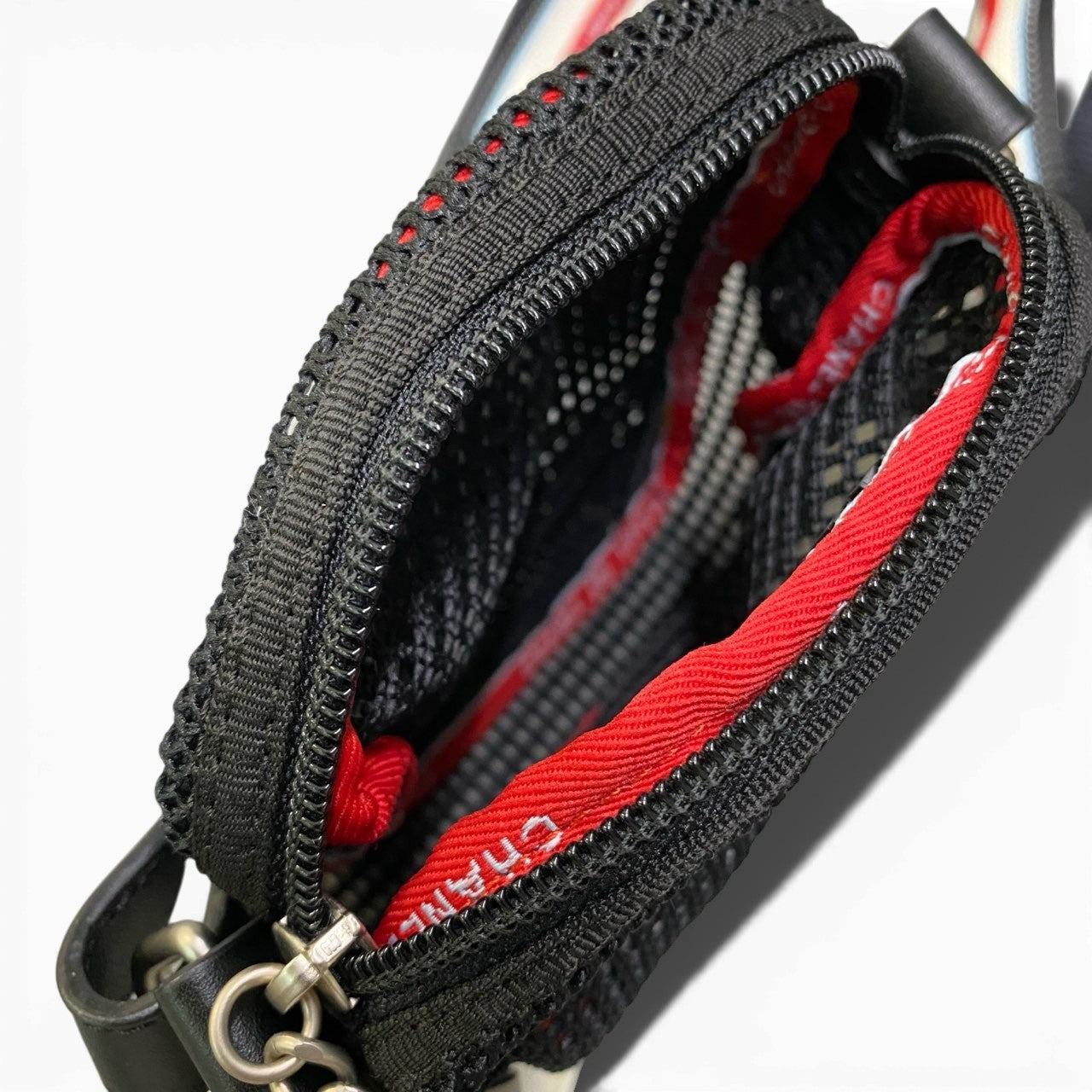 b20 CHANEL SPORT シャネル スポーツ 2007年 メッシュバッグ ショルダーバッグ ユニセックスk02i