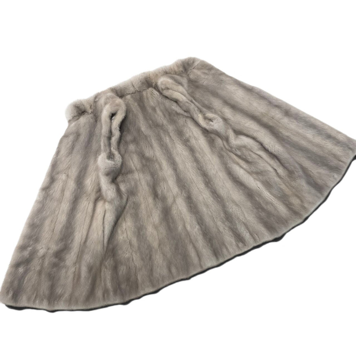 58i20 Moon Bat Fur サファイアミンク ファーベスト サイズ13 シルバーグレー 本毛皮 Sapphire Mink Fur Vest リアルファーt18r