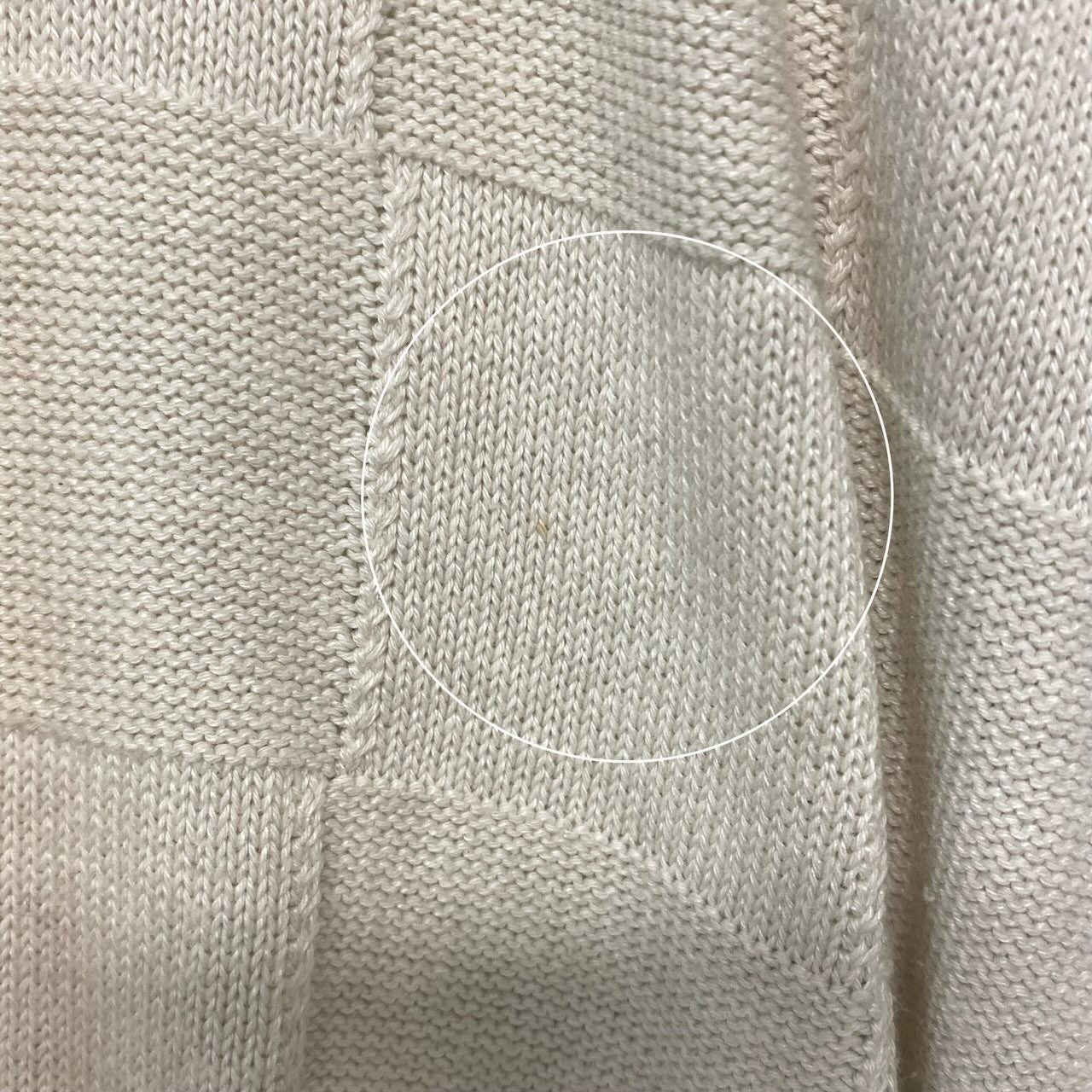 2h16 Christian Dior クリスチャンディオール MONSIEUR Vネック ロングスリーブ ニットセーター サイズM オフホワイト メンズ 紳士服o07t