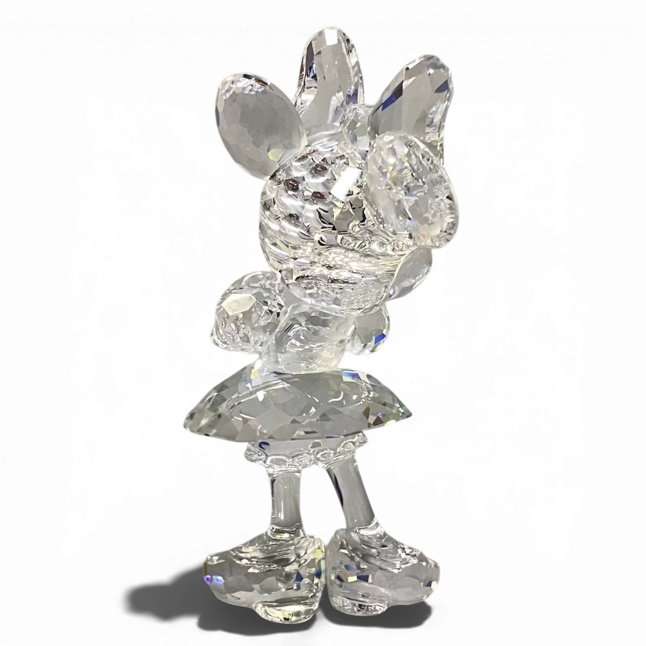 c23 SWAROVSKI スワロフスキー × Disney ディズニー ミニーマウス クリスタル オブジェ 置物 687436 タイトルプレートセット 835357t18r