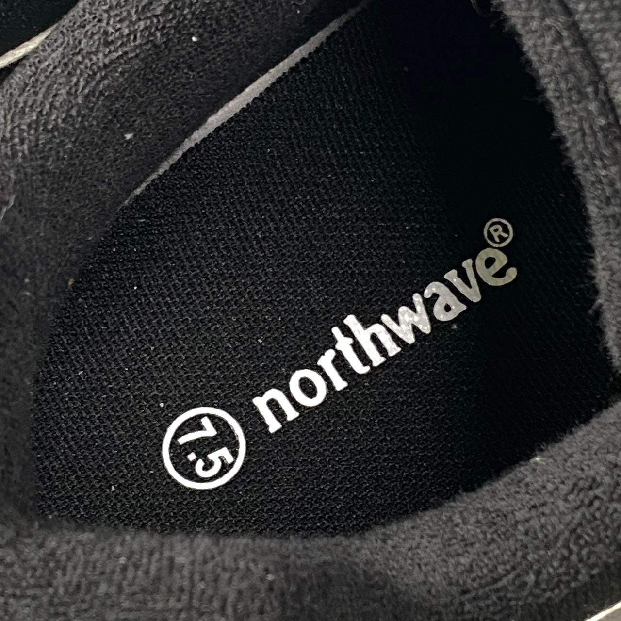 2h11 【新品保管品】Northwave ノースウェーブ ESPRESSO CANVAS スニーカー 厚底 26cm ブラック ホワイト キャンバス メンズ 男性用t18r