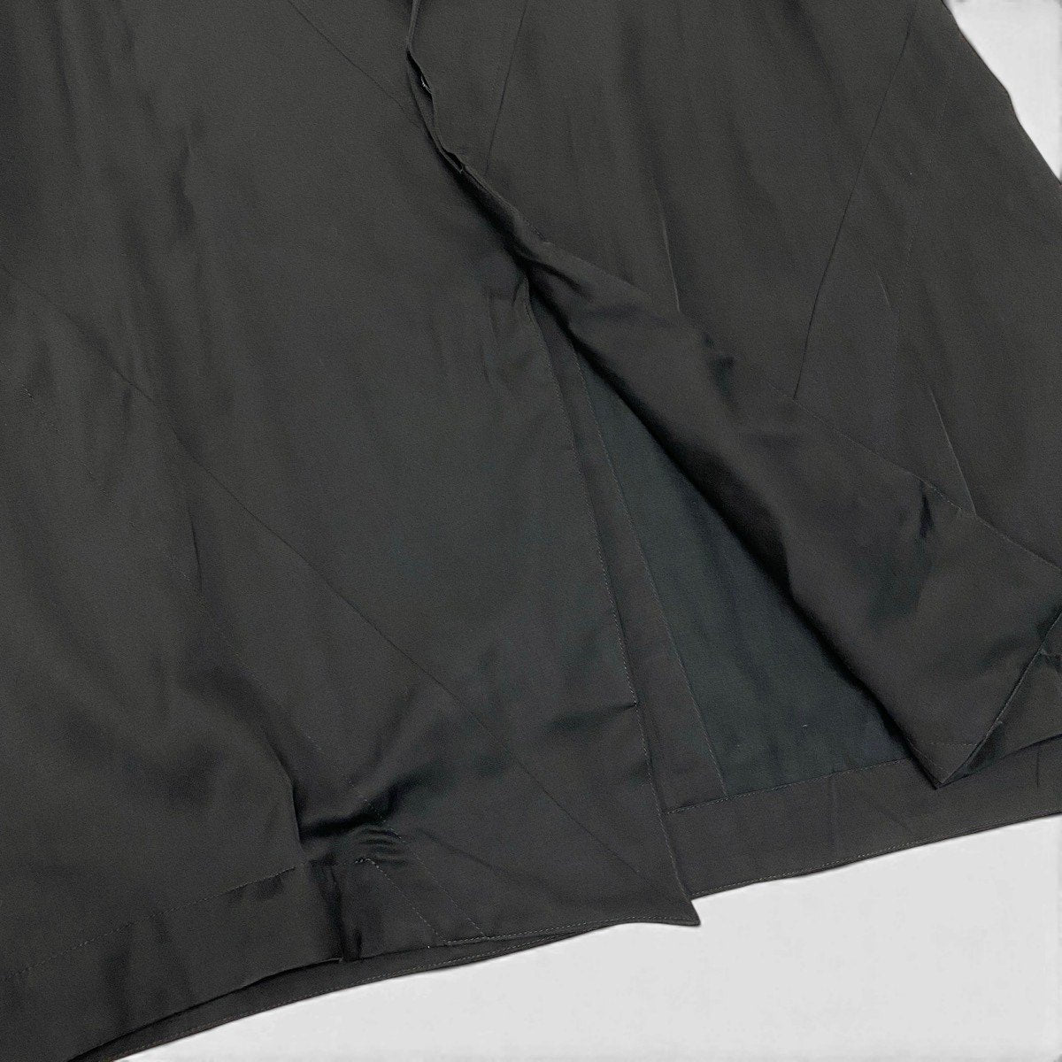 Mf26 JULIUS ユリウス カイトジャケット SS23 ベストブルゾン ルーズシルエット コットンリネン メンズ 男性用 817JAM3 3 ブラックu02t