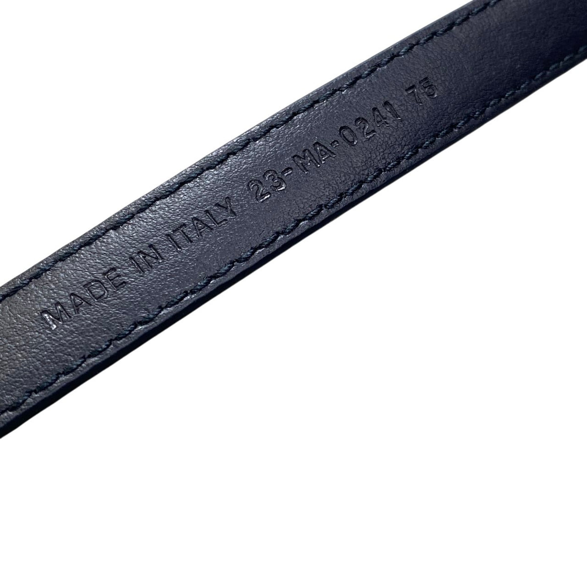 j19 Christian Dior クリスチャンディオール ハート柄 レザーベルト Heart Pattern Leather Belt 75 ブラック Logo Platet18r