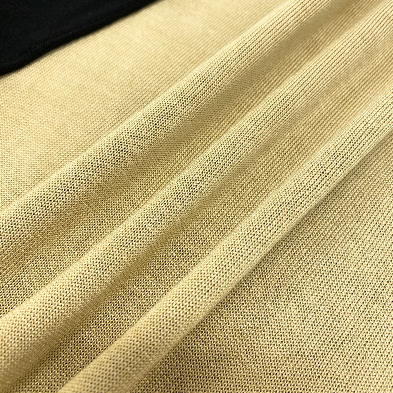 58k22【美品】LEONARD レオナール ラインストーン装飾 ラメ入り シルクニットセーター 薄手ニット サイズL  レディース 女性用 トップスk02i